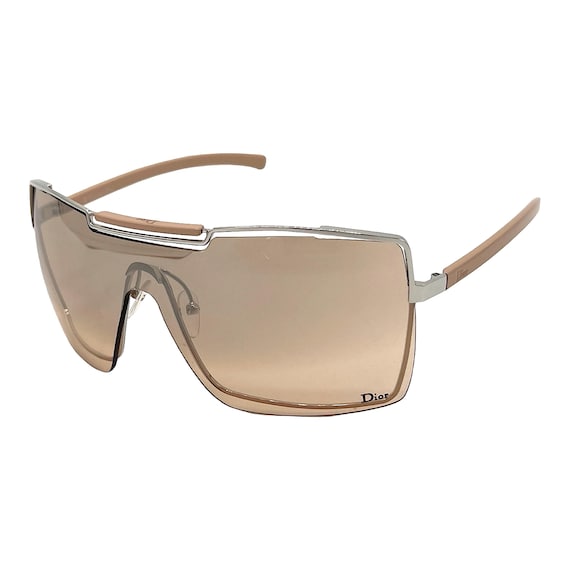 y2k クリスチャンディオール リムレス サングラス ラインストーン 00s