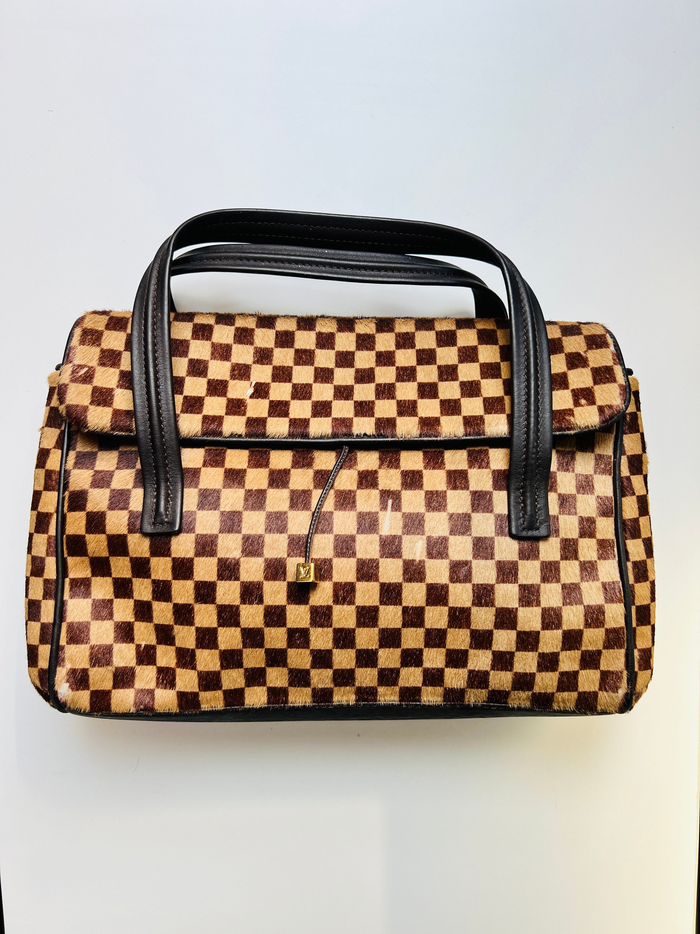 Louis Vuitton Bag Damier Sauvage Calf Hair Lionne Spawn -  Israel