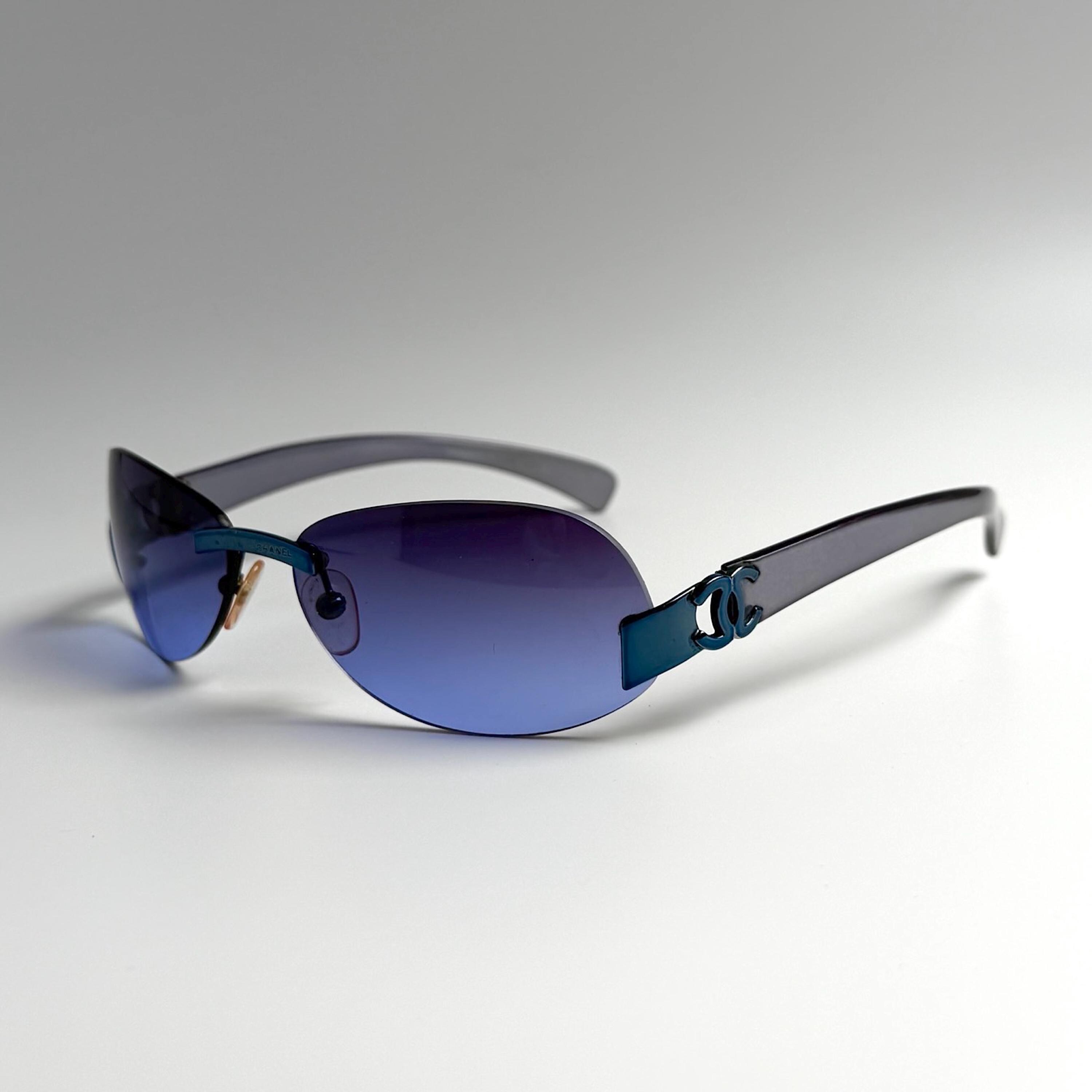 Rimless Chanel Sunglasses - Etsy display picture 1