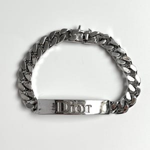 Dior Gourmette Bracelet - Etsy