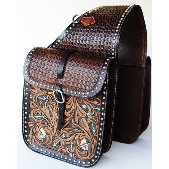 Buy Premium Designer High Quality Leather Horse Saddle Bag Online in India  - Etsy