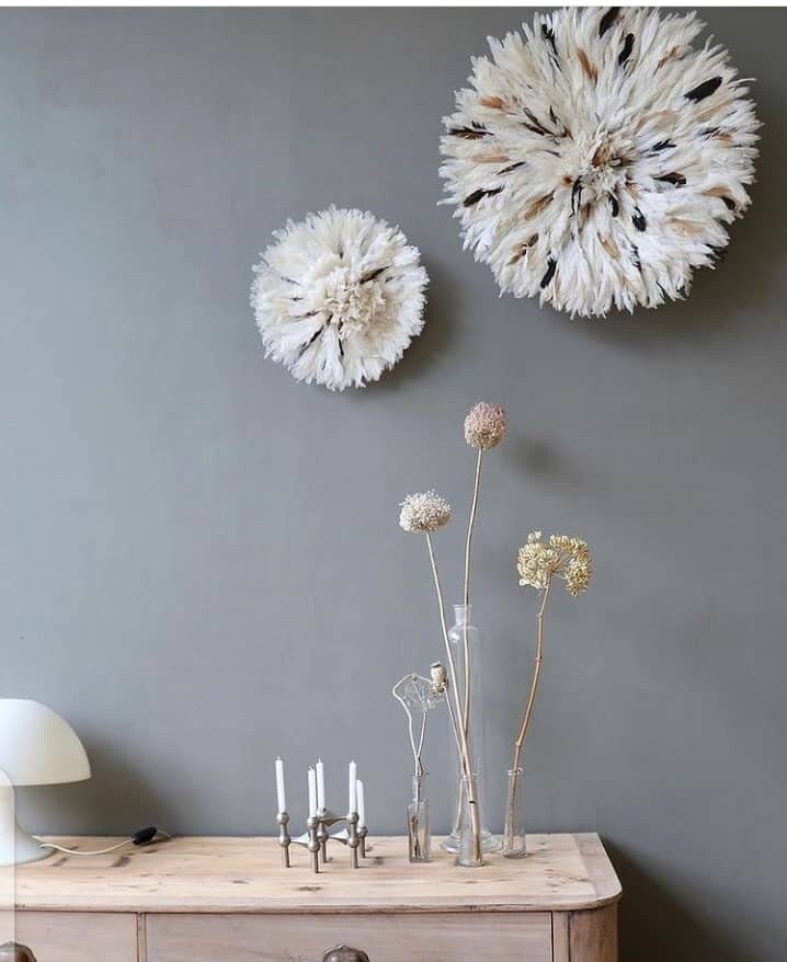 Juju Hat Set Of 2 White & Natural Mix