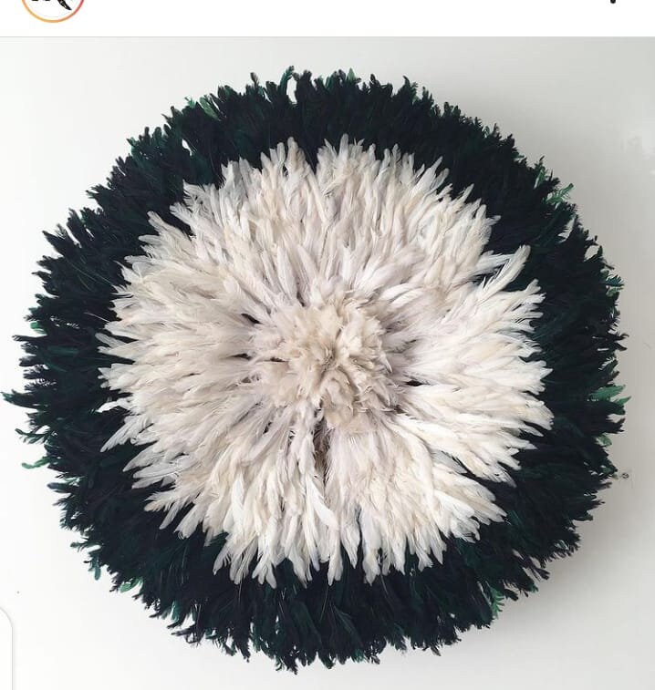 Juju Hat White & Black Edges