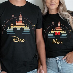Custom Disney Trip Shirts, Disney Family T-Shirt, Disneyland Trip Tees, Disney Family Shirt, Disney Castle 2024 Shirts, Disney Squad Shirt