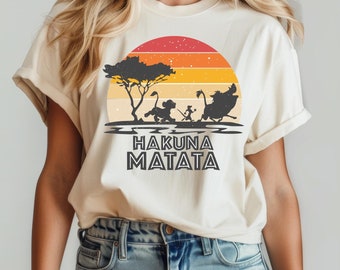 Hakuna Matata Shirt, Animal Kingdom Shirt, Disney Lion King Tank Top, Animal Kingdom Hakuna Matata, Disney Animal Kingdom, Family Vacation