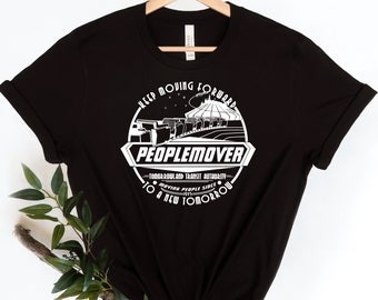 Camiseta de Disney People Mover, camiseta de Disney Space Mountain, viaje familiar de Disney People Mover, camisetas a juego de Disney