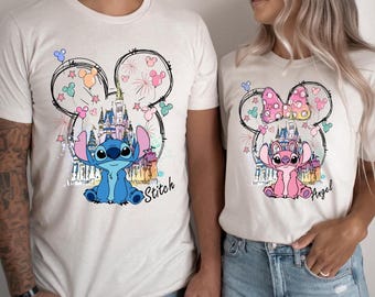 Disney Stitch Shirt, Mickey Castle Tee, Dog Lover T-Shirt, Lilo and Stitch Tee, Minnie Bow Shirt, Magic Kingdom Shirt, Disneyland Shirt