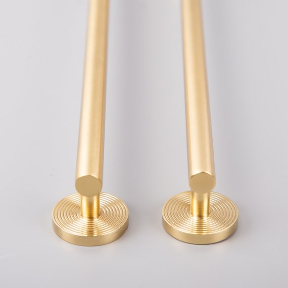 Grande Long Pantry Handles Solid Brass Etsy Australia