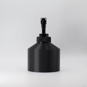 Cone-top Mini Dispenser | 3.5oz | Made with Renewable Plant-based Plastic Black