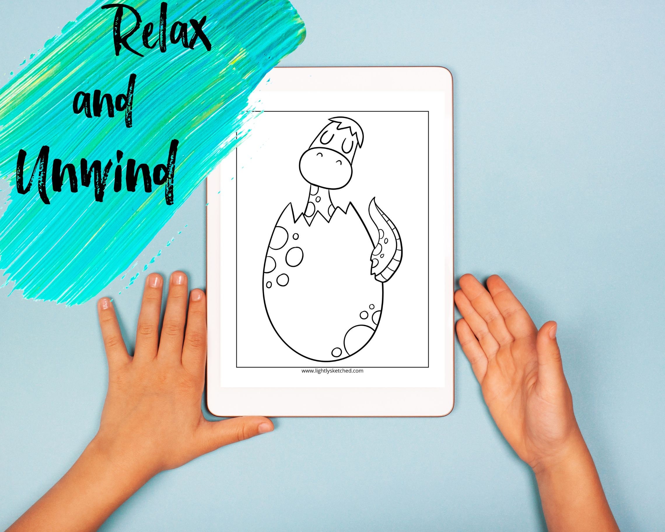 Cute Animal Coloring Pages / Baby Animal Coloring Book / Digital ...