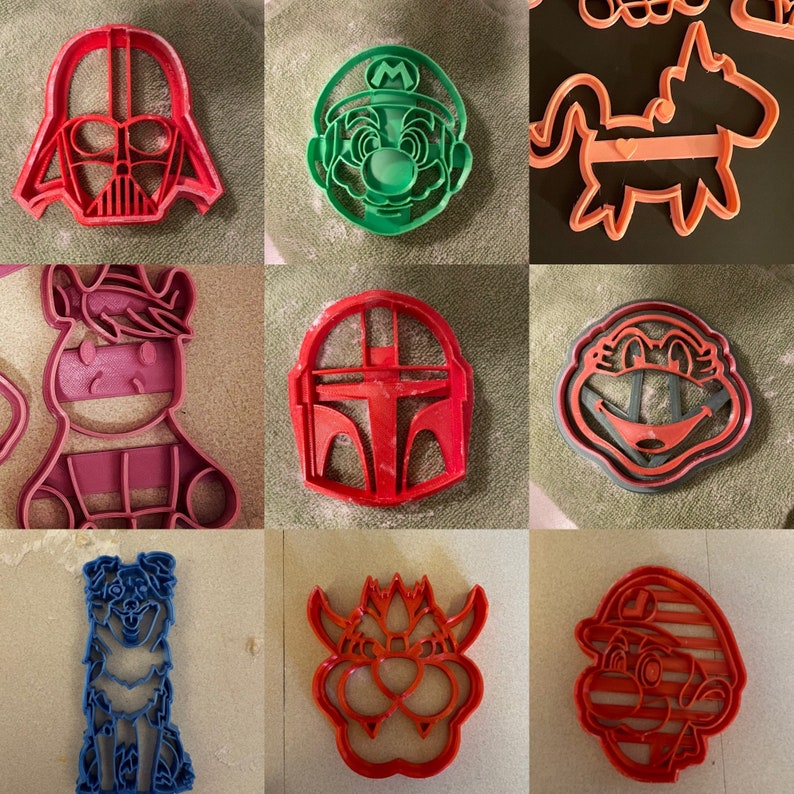 Custom Cookie Cutter Design Design Your Own Personalized Etsy