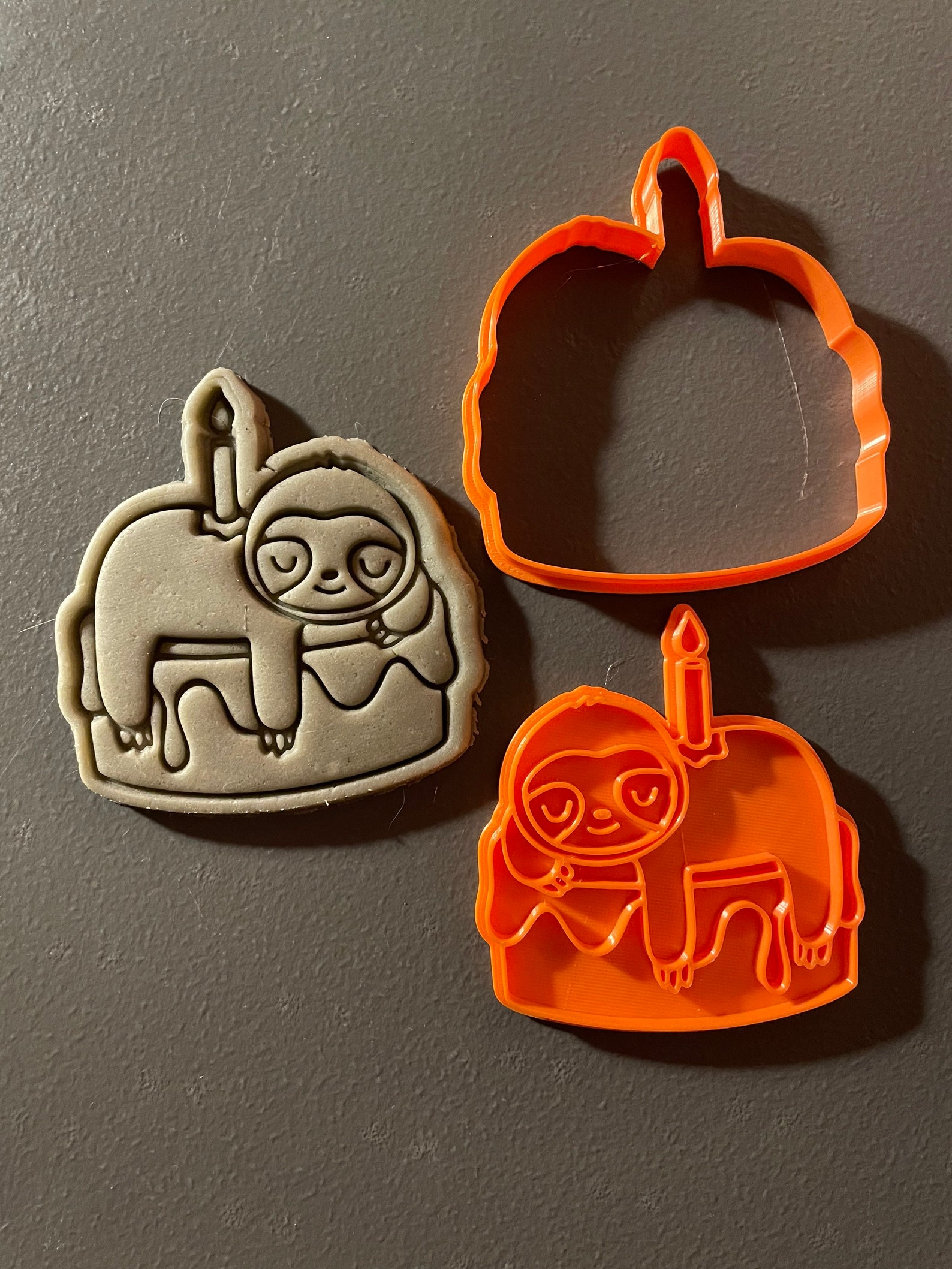 Sloth Party Pack Cookie Cutters 6 Pack of Sloths Perfect Etsy