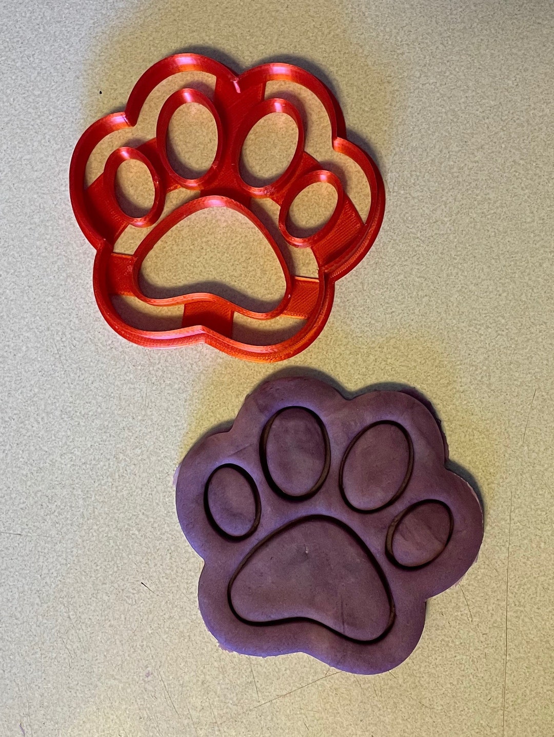 Paw Print Cookie Cutter Dog Cookie Cutter Dog Birthday Gift Dog Owners paw-print-cookie-cutter-dog-cookie-cutter-dog-birthday-gift-dog-owners