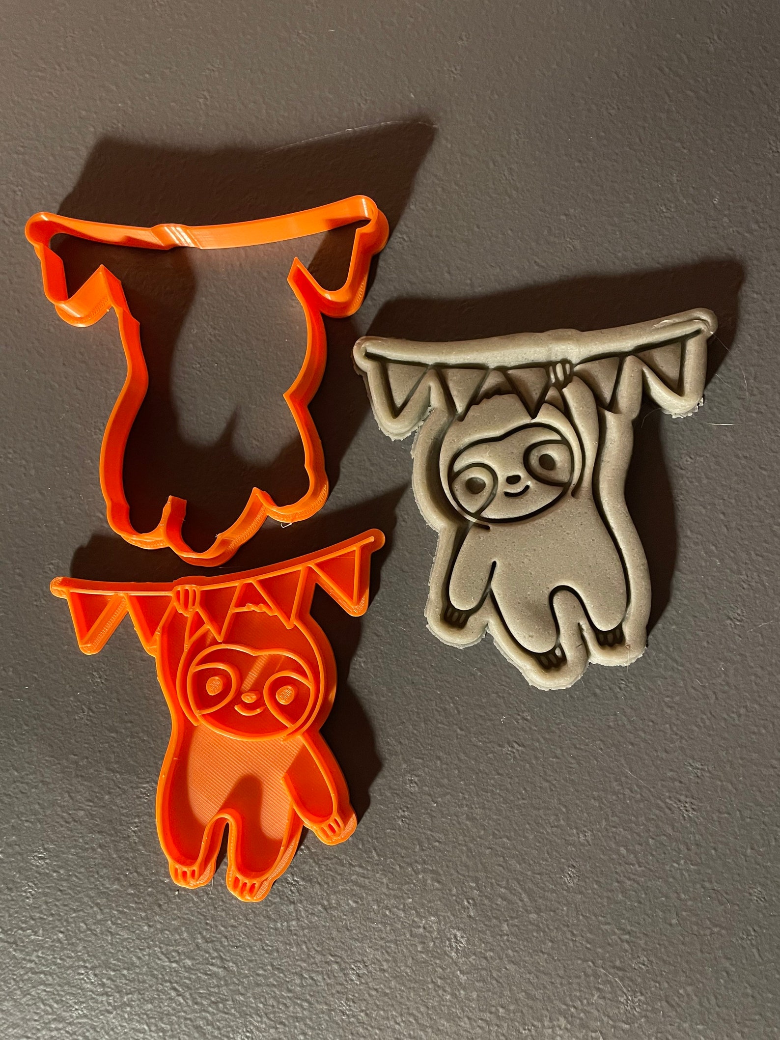 Sloth Party Pack Cookie Cutters 6 Pack of Sloths Perfect Etsy