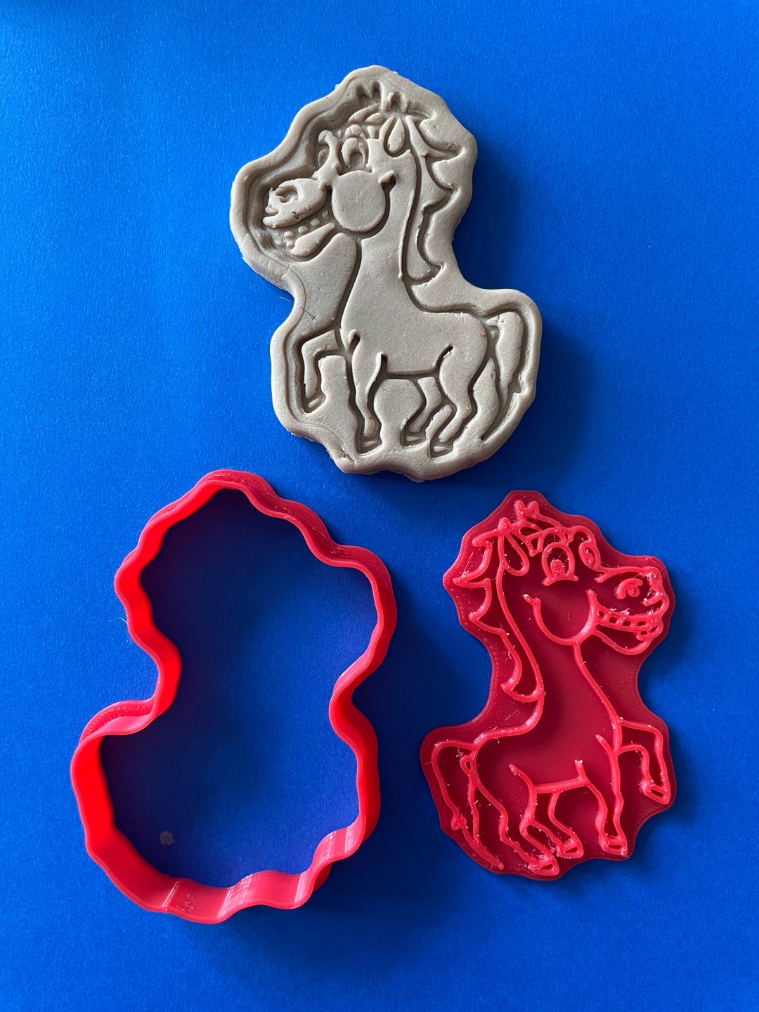 Cartoon Horse Cookie Cutter Childrens Party Farm Animals Etsy