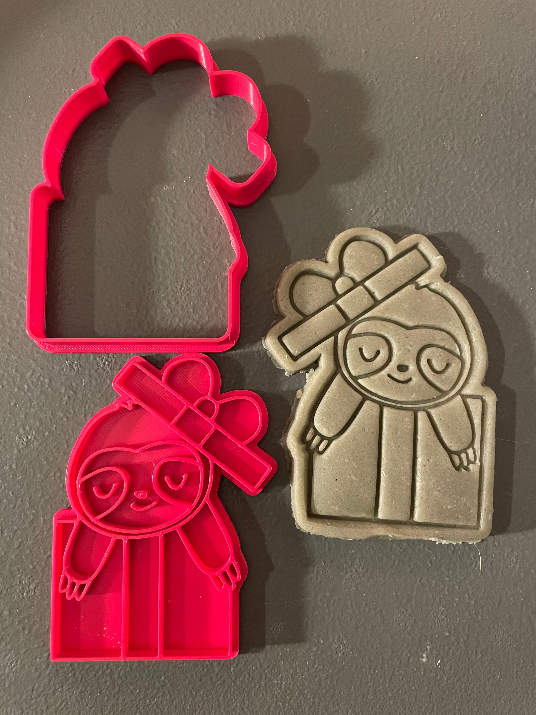 Sloth Party Pack Cookie Cutters 6 Pack of Sloths Perfect Etsy