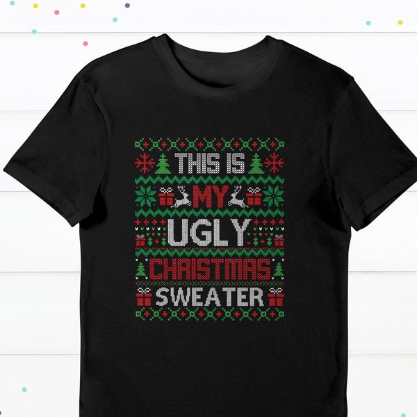 Ugly Christmas Sweater Svg - Etsy