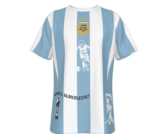 Argentinien Konzept Fußball Trikot | Kann für Team Jersey, Events usw.