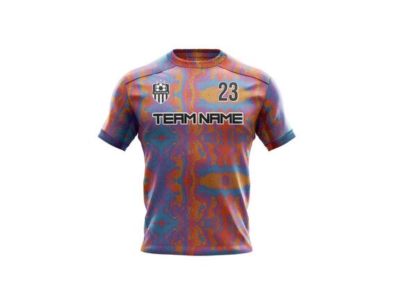 Custom Team  Soccer Jersey | Personalize with Name, Number, & Logo