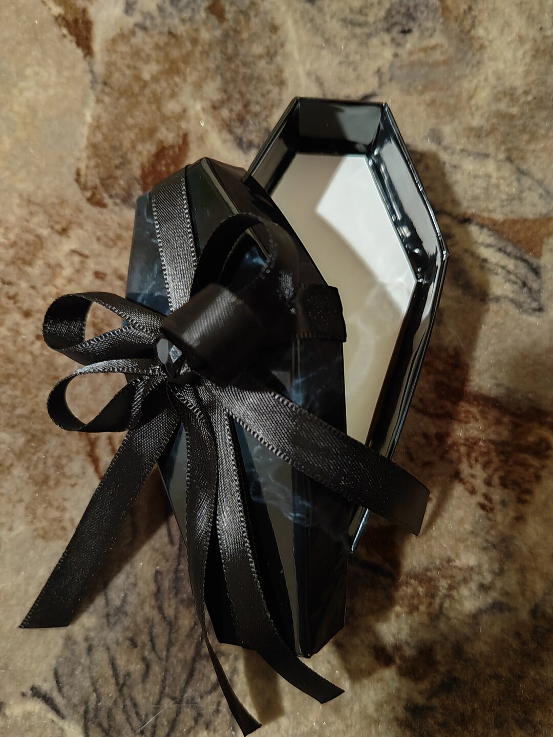 Coffin Box, Gift Boxes, Halloween,wedding, Birthday Gift Box Black With ...