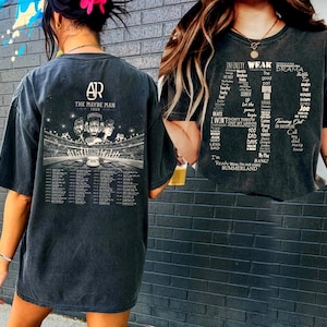 Funny A.J.R The Maybe Man Tour 2024 shirt, A.J.R Both sides shirt, A.J.R Chibi shirt, A.J.R Merch Tee Men Women