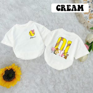 Personalized Softball Baby Romper Short Sleeves, Softball Gameday Baby Bodysuit, Softball Number Romper, Softball Season Gift