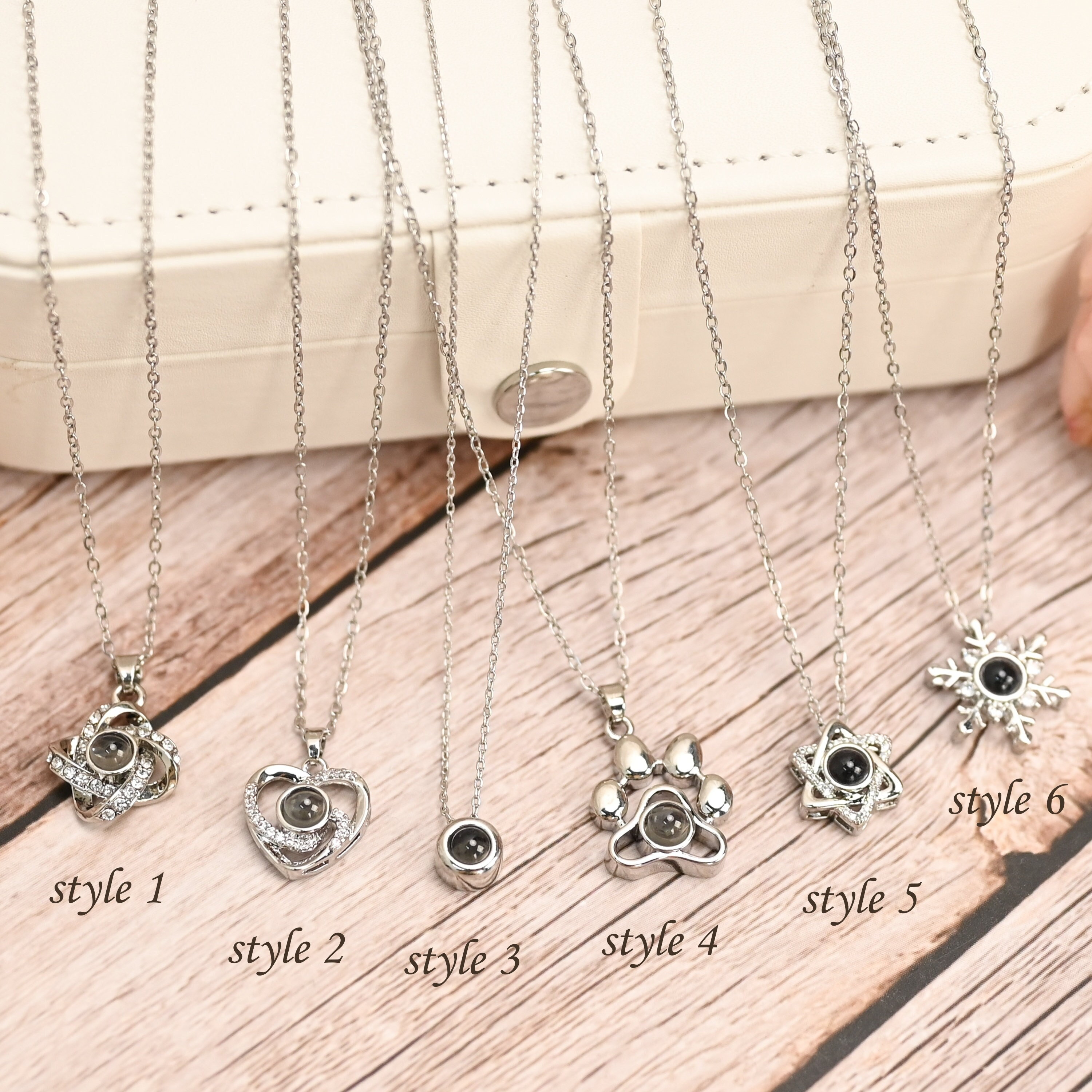 Projection Necklace Sterling Silver