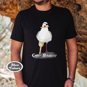 Funny Seagull Shirt, Women's and Men's Pirate Sea Bird T-Shirt, Australian Bird Lover Gift, So Human Seagulls Can Reveal Their True Selves