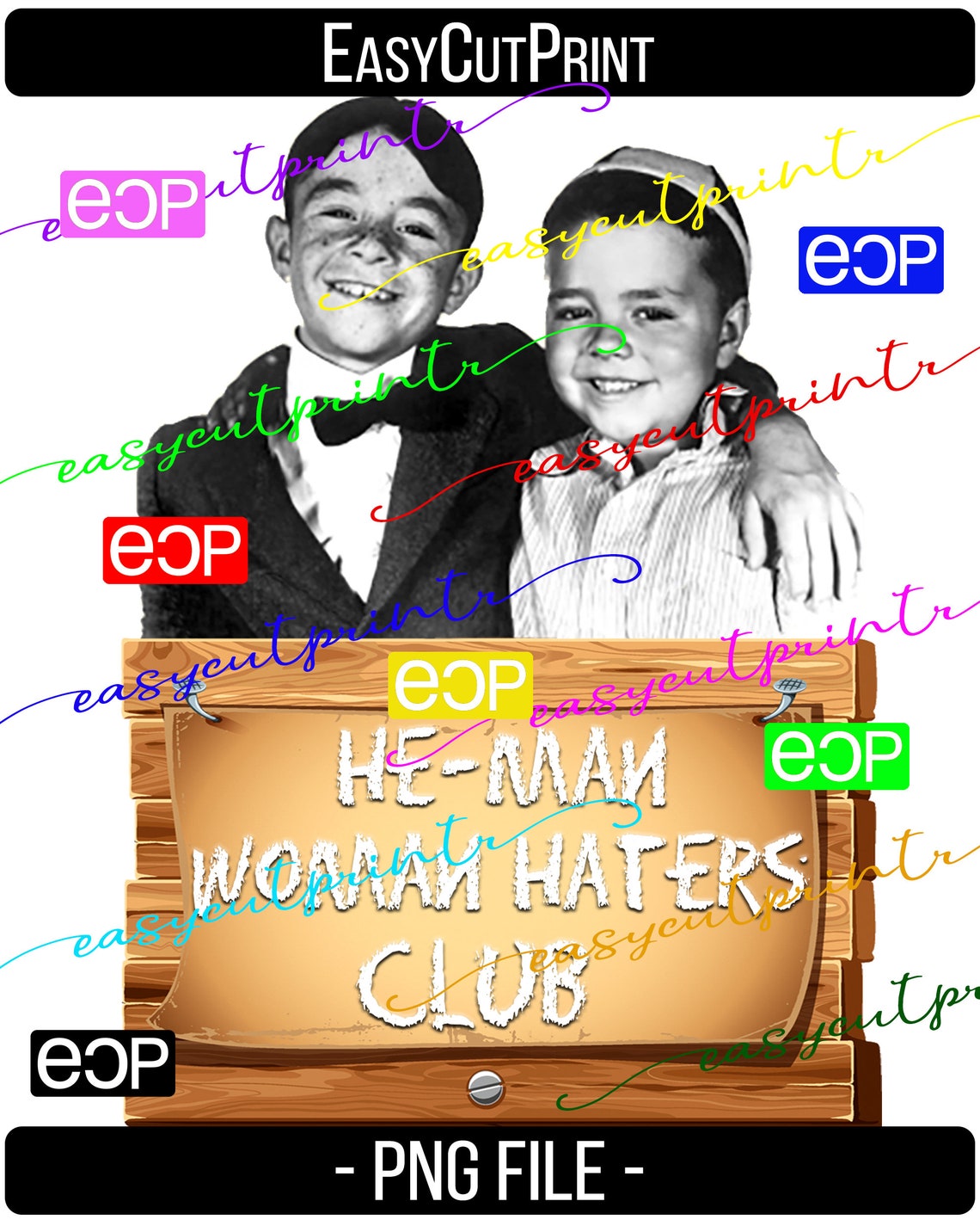 Little Rascals He Man Woman Hater Club He-man Women Haters Club Little Rascals High Resolution | Etsy