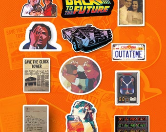 Back To The Future Sticker Set