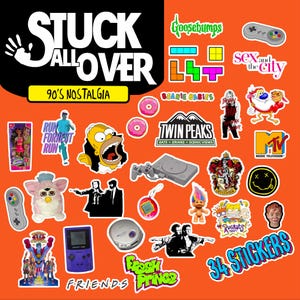 90s Nostalgia Mega Sticker Pack