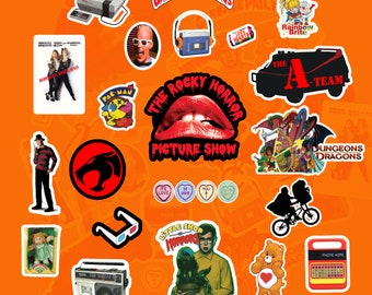 80s Nostalgia Mega Sticker Pack