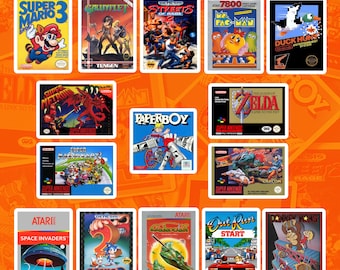 Retro Games Box Art Pack