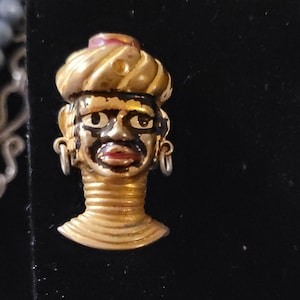 Vintage african brooch pin