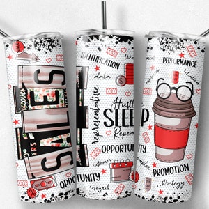 Sales Representative Tumbler | Occupation Tumbler | Graduation Tumbler | Gift Tumbler | Free Personalization | 20 oz Tumbler