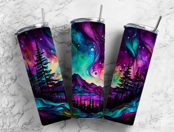 Northern Lights | Aurora Tumbler | Aurora Borealis | Mystic Tumbler | Gift Tumbler | Personalized Tumbler | 30 oz Tumbler