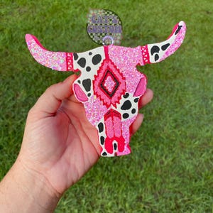 Aztec Bull Car Freshie: Scented Auto Air Freshener