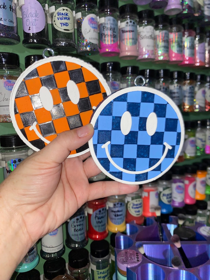 Perfume para coche Checkered Smiley: Deliciosamente perfumado imagen 12