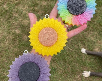Scented Sunflower Car Freshie