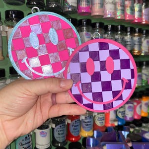 Perfume para coche Checkered Smiley: Deliciosamente perfumado imagen 11