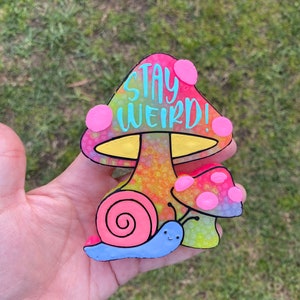 Stay Weird Mushroom Freshie | Cute freshies | car freshies
