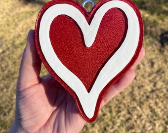 Heart Car Freshie: Deliciously Scented