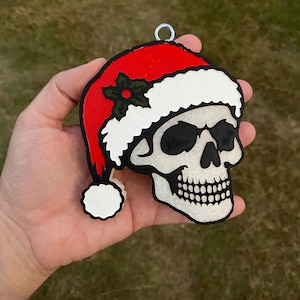 Santa Skull Freshie | Cute freshies | car freshies | Christmas