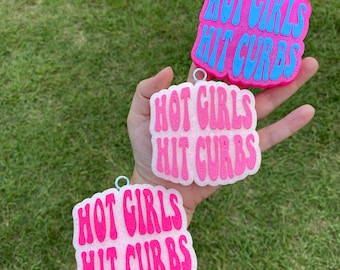 Deliciously Scented Car Freshie: Hot Girls Hit Curbs
