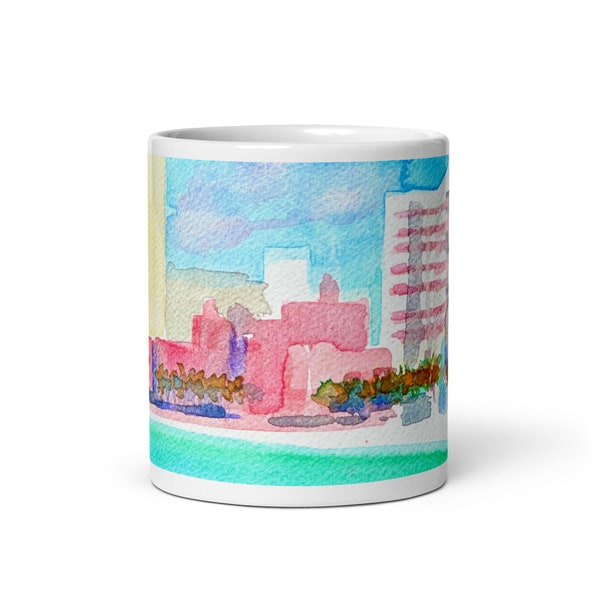 Royal Hawaiian Hotel, Waikiki Beach, Hawaii, Coffee Mug