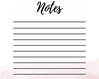 Notes Page