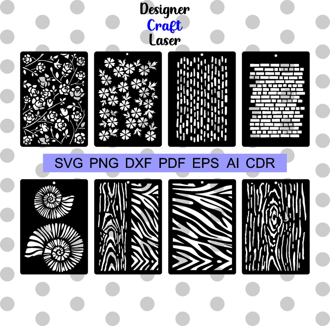 Stencil Svg Stencils Background Svg Panel Collection Cdr - Etsy