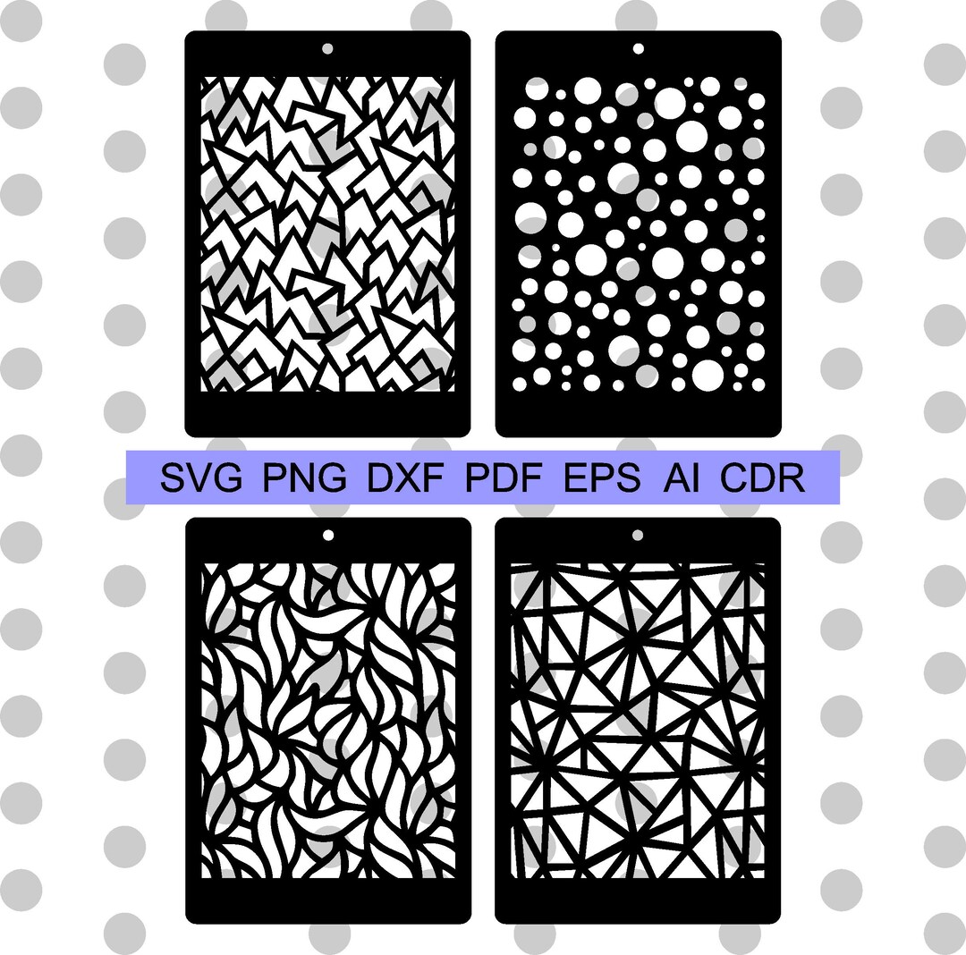 Svg Stencil Pattern, Background Svg Bundle, Panel Collection Svg Pdf