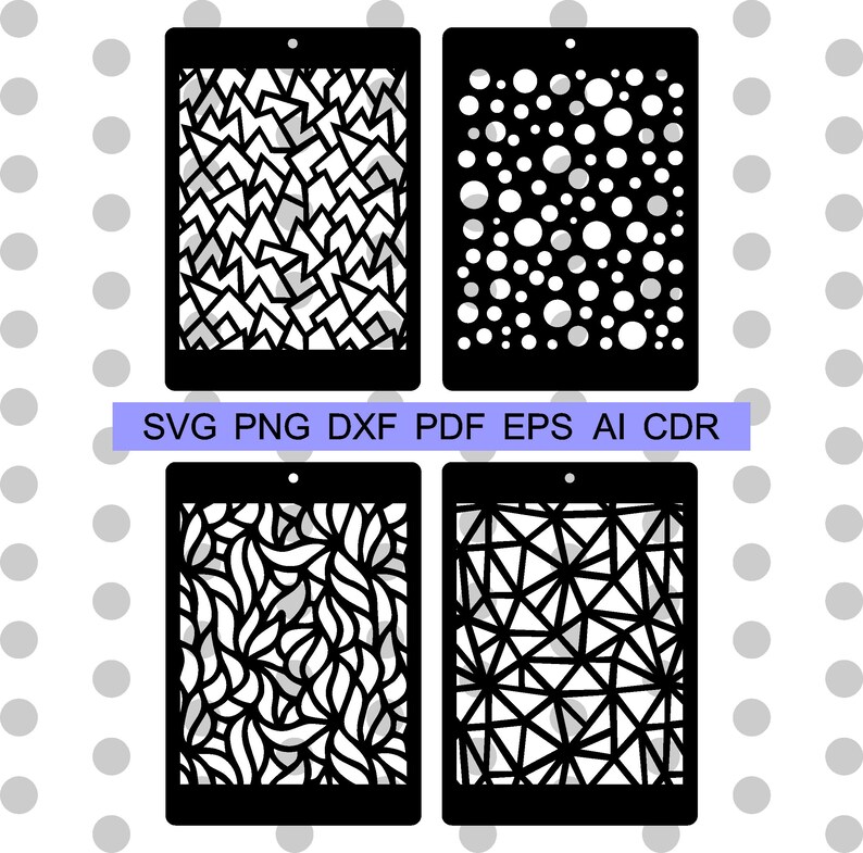 Svg Stencil Pattern Background Svg Bundle Panel Collection - Etsy