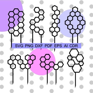 Paquete de svg de soporte para plantas, enrejado para plantas de interior, decoración de pared hecha a mano, estaca para marcador de jardín svg, archivos de corte digital cricut silueta